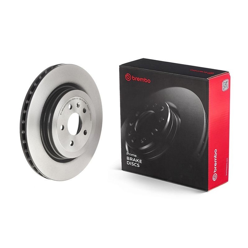1x Brembo 09.N266.21 Rear Vented Brake Discs Fits Tesla Model S Model X