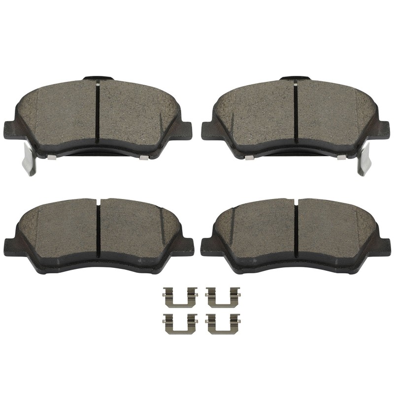 4PCS Ceramic Brake Pads fits for 2019 2020 2021 2022 KIA RIO D2190-8806 Front