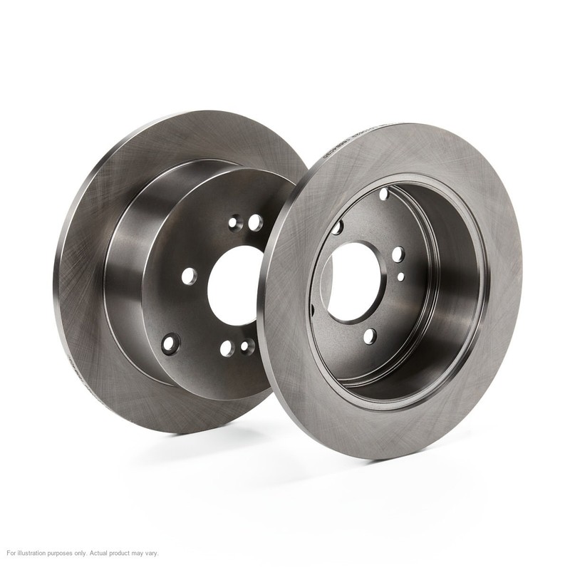 2X APEC Rear Brake Discs for KIA RIO II Saloon 2005-11 262mm Solid SDK6276 gallery