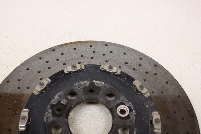 Alfa Giulia Quadrifoglio Carbon Ceramic Rear Brake Rotor Genuine Oem 2017-2024 gallery