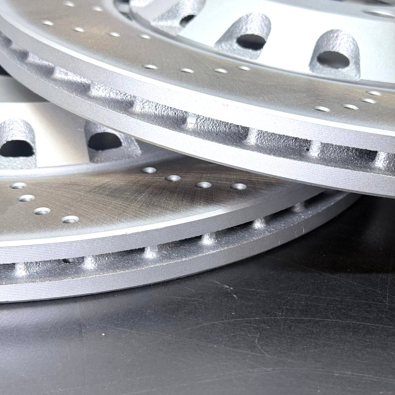 REAR VENTED BRAKE DISC BREMBO PERFOMANCE XTRA BRAKE PADS RS4 B9 8W RS5 2.9 gallery