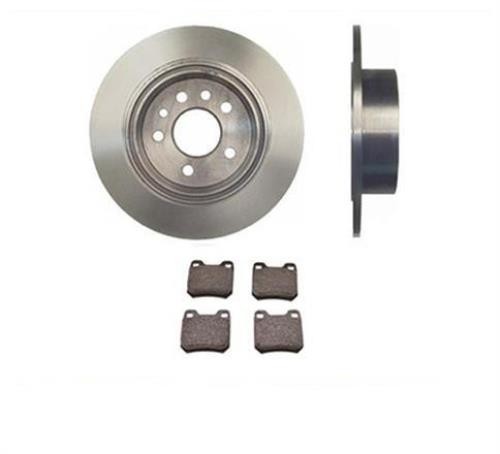 (2) Rear Brake Rotors & Brake Pads For 1997-to Vin # 1R0003687 in 2000 Catera