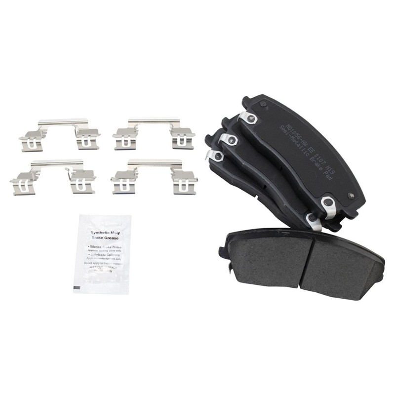 Front Metallic Brake Pad & Rotor Left & Right Kit for Chrysler Dodge gallery