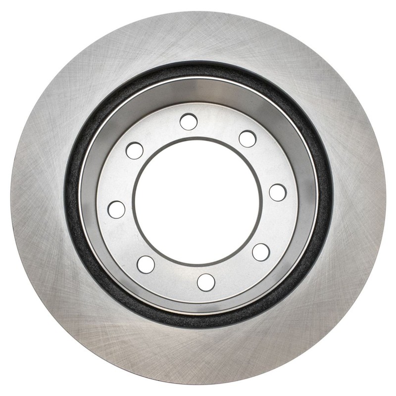 TRQ Rear Brake Pad & Rotor Pair Kit Semi Metallic w/Chemicals gallery