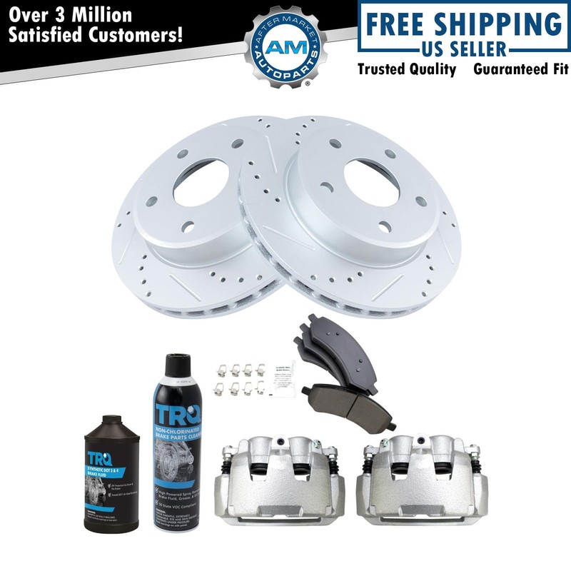 Front Brake Pad & Rotor Kit Fits 09-10 Dodge Dakota 11 Ram