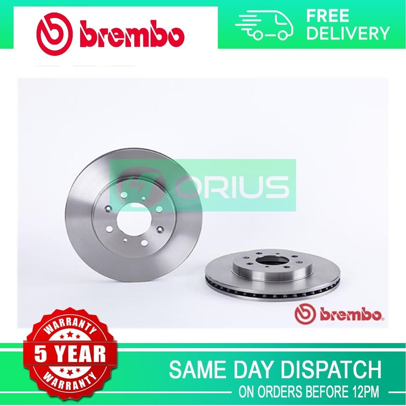 Fits Honda Jazz 2003-2008 1.2 1.3 1.5 Brake Discs Front Brembo 45251SAAG50