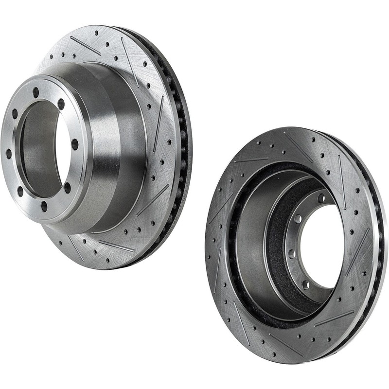 Front & Rear Brake Discs For 12-22 Ford F-250 F-350 Super Duty Rear Wheel Drive gallery