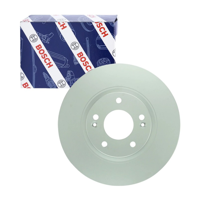 Front QuietCast Disc Brake Rotor Bosch 28011496 for Hyundai Santa Fe Kia