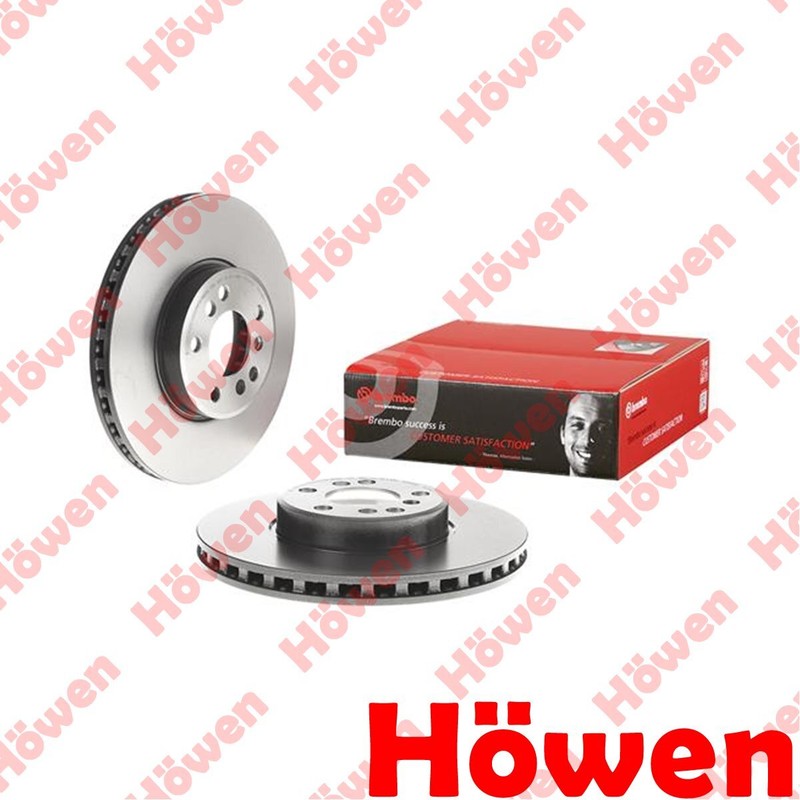 Fits BMW X5 2000-2006 X3 2006-2011 3.0 D 4.4 Brake Disc Front Howen
