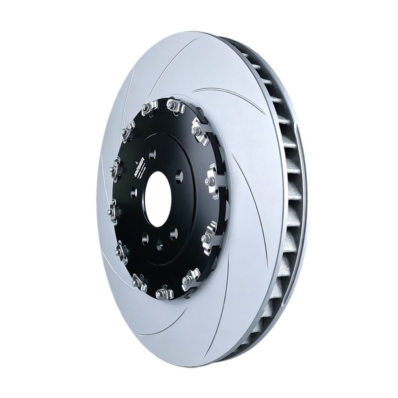 For Audi A8 QS6 S7 S8 Two Pieces Floating Slotted Front 400mm Disc Brake Rotors gallery