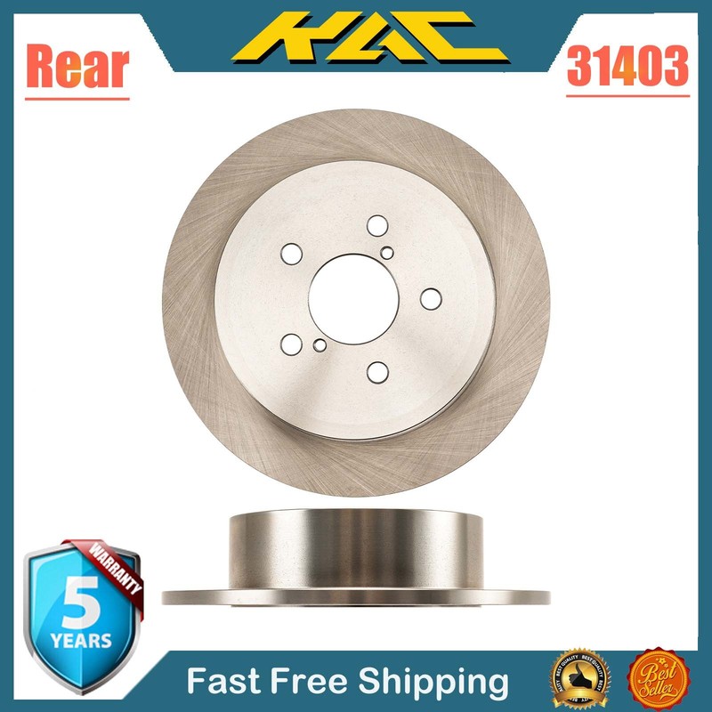 31403 REAR Brake Disc Rotors for 2009 Subaru Legacy 3.0L