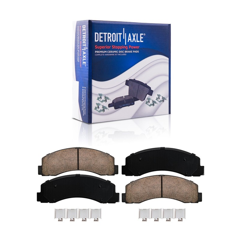 Brake+ Rotors Ford Expedition Navigator Front Rear Brakes Rotor+ Ceramic Pad Kit gallery
