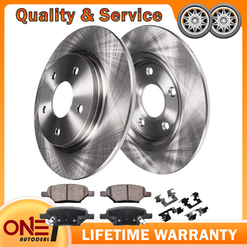 For Chevrolet Impala Impala Limited Buick LaCrosse Brake Rotors and Pads Rear