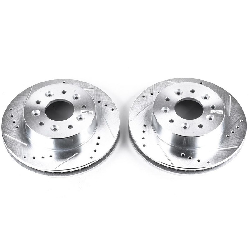 PowerStop Disc Brake Rotor Set - Fits Chevrolet Corvette 1963-1982 PowerStop Evo gallery