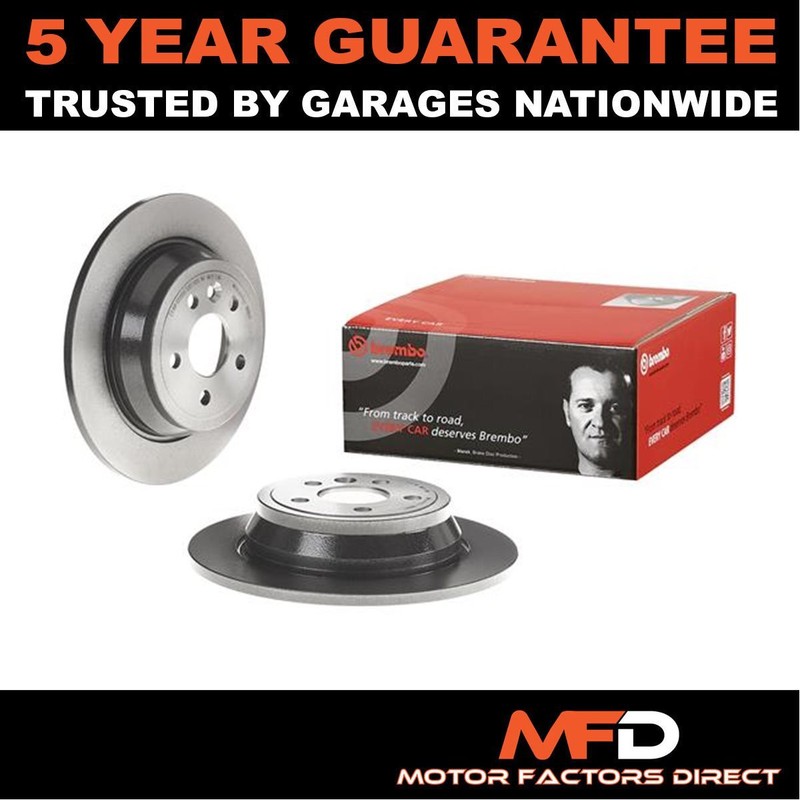 Fits Land Rover Freelander 2 2.0 2.2 D TD4 3.2 MFD Rear Brake Discs LR039935