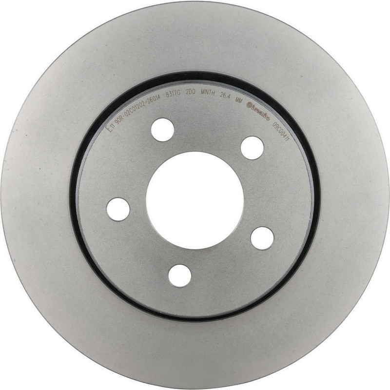 Disc Brake Rotor-Premium UV Coated OE Equivalent Rotor Brembo 09.C004.11