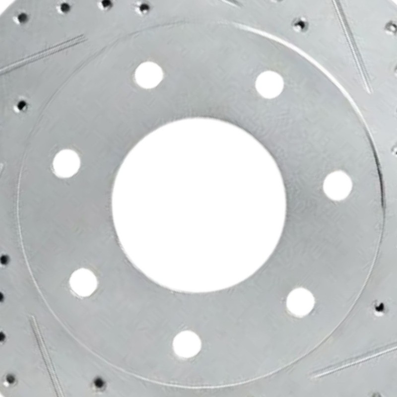 For Ford F-250/F-350 1999-2004 Rotor Set Front | Cast Iron | Drilled and Slotted gallery