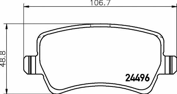TEXTAR Rear BRAKE DISCS & BRAKE PADS for VOLVO S80 II D3 2012-on gallery