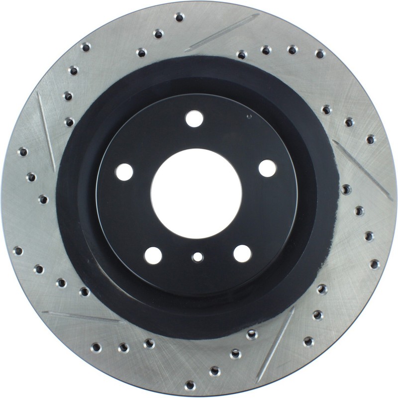 Front PAIR Stoptech Disc Brake Rotor for 2011-2012 INFINITI G25 (45071) gallery