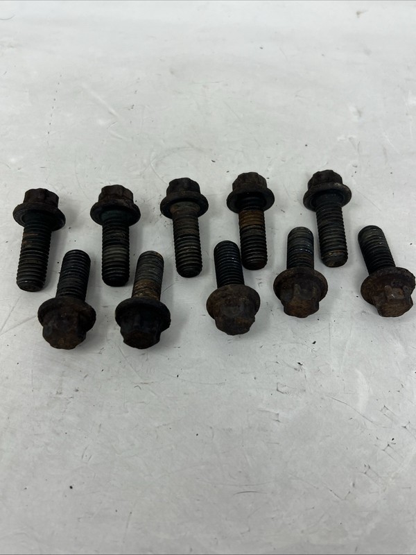 99-04 Ford F450 F550 Super Duty Dana 80 Rear Brake Rotor to Hub Bolts OEM A1