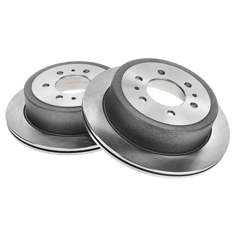 A-Premium Disc Brake Rotors & Brake Pads Front & Rear for Ford F-150 Lincoln 4WD gallery