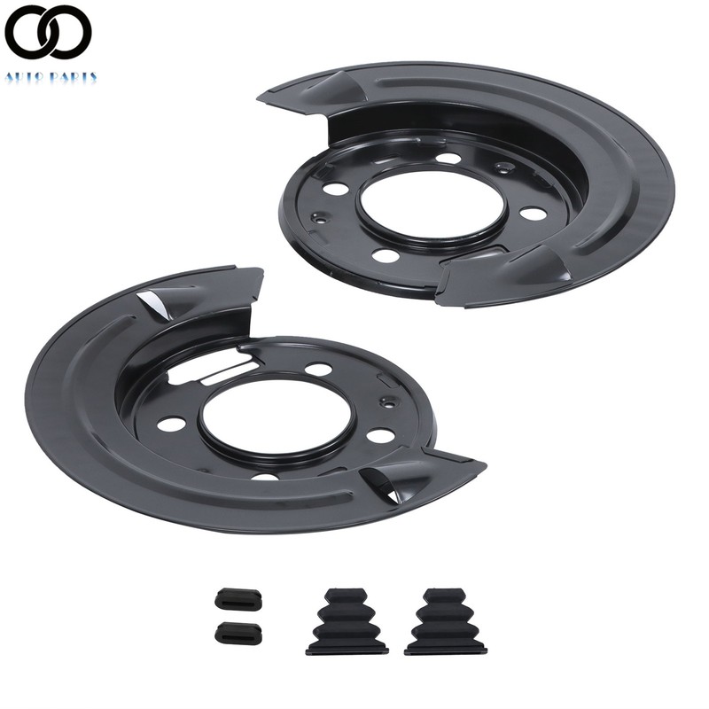 924-226 2Pcs Rear Brake Dust Shield For Dodge Ram 2500 3500 Truck 2003 2004-2011