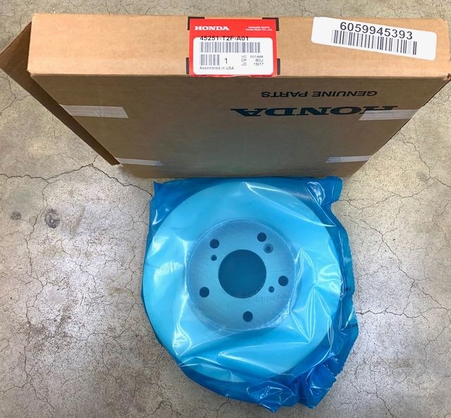 Genuine Honda Disc Brake Rotor 45251-T2F-A01