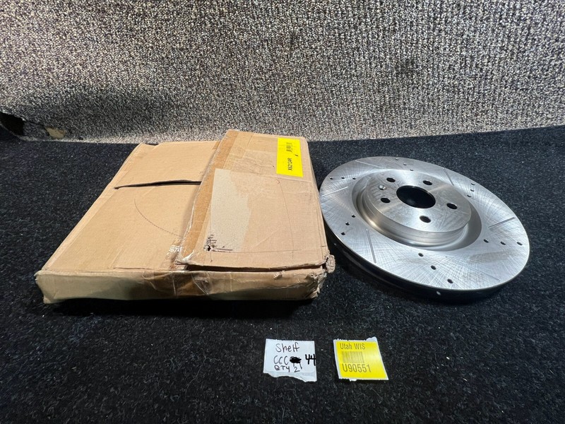 (QTY 2) X62124R Heavy Duty Disc Brake Rotor Metal gallery