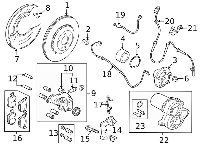 Genuine Land-Rover Disc Brake Rotor LR161919 gallery
