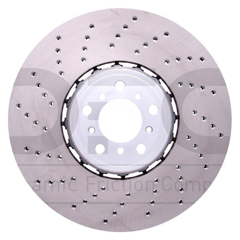 For BMW X5 15-18 DFC 624-31154D GEOSPEC Drilled Front Driver Side Brake Rotor
