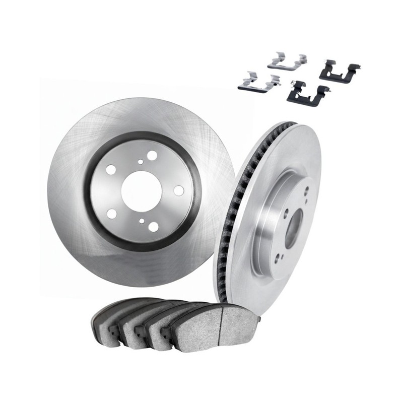 For Audi Q5 2013-2017 Brake Rotor Set Front | Plain Rotor | Excluded Calipers gallery