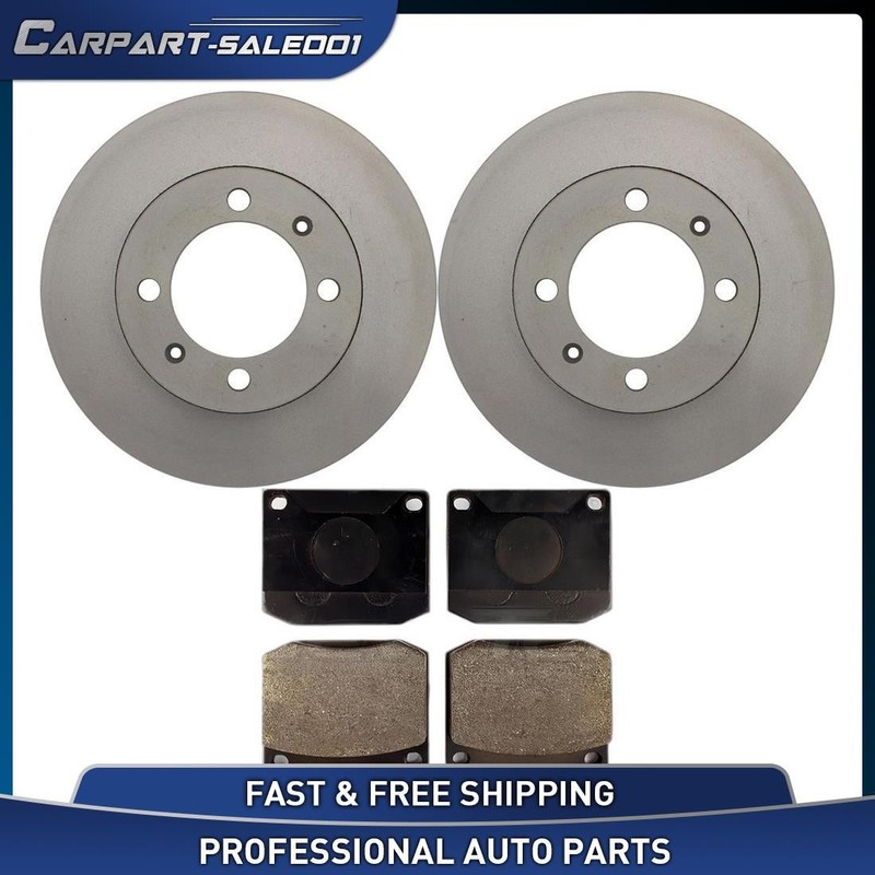 11.02″ Front Disc Rotors Brake Pads Kit for 1981-1987 Saab 900 2.0L