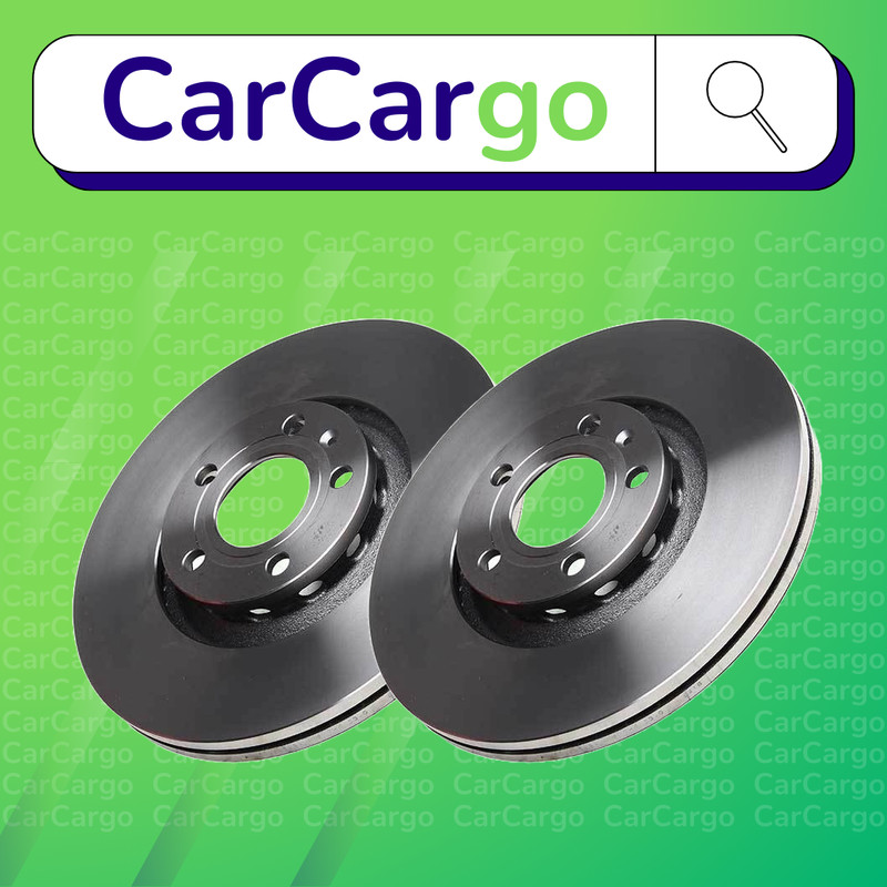 Premium Vented Front Brake Discs Audi A6 2.5 TDI quattro 1997-2005 312 mm