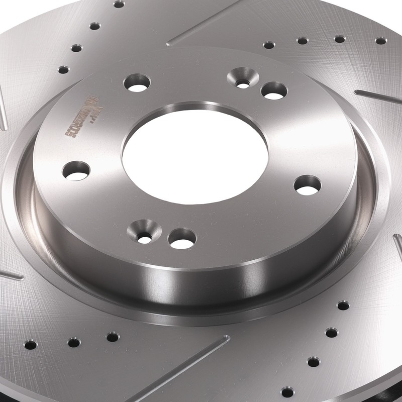 Front Brake Rotors & Ceramic Pads Kit for Hyundai Sonata/Kia Optima S31427 D1444 gallery