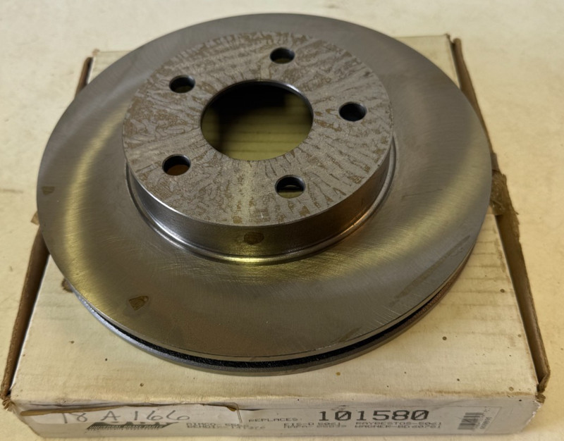 Universal Brake Parts Disc Brake Rotor 18A166 Replaces 101580