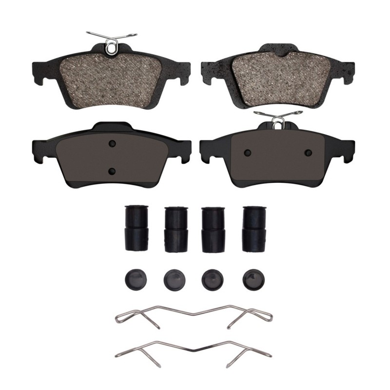 For Volvo S40 2004-2011 Brake Pads and Hardware Set | 4.85 in. Inner Pad Width