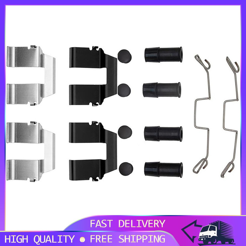 Front Rear Brake Hardware Kit For Volkswagen EuroVan 2003 2002 2001