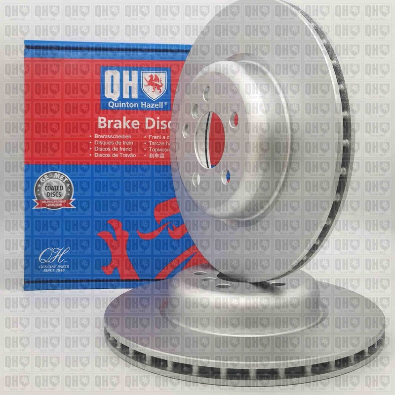 2x Brake Discs Pair Vented fits BMW 740 G11, G12 Rear 2.0 3.0 15 to 19 345mm Set gallery