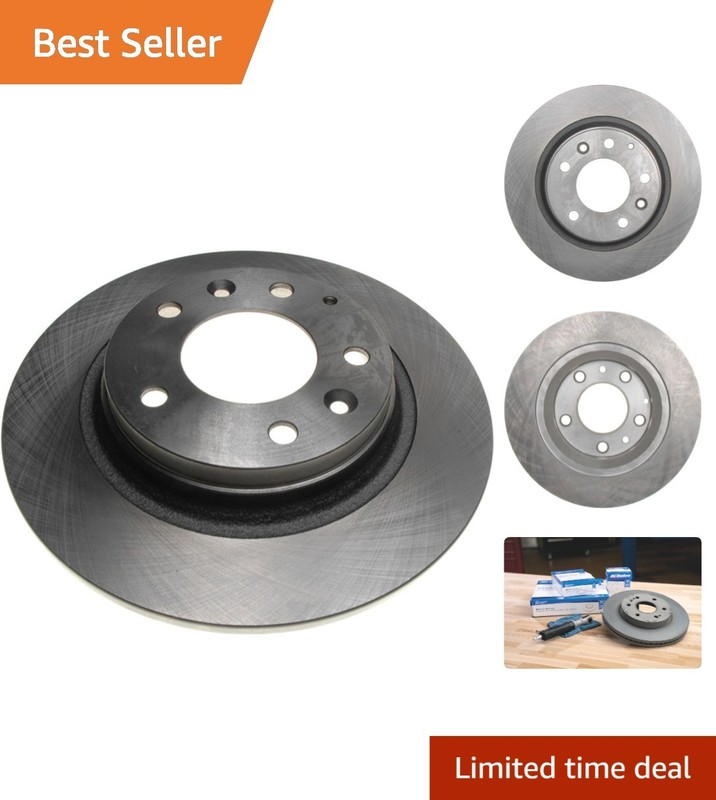 Silver Rear Brake Rotor for Ford Lincoln Mazda Mercury 18A1493A