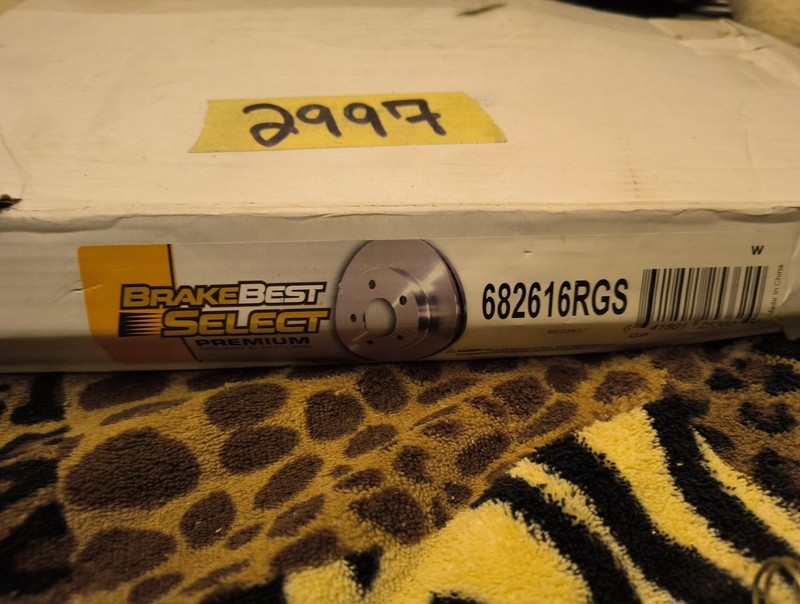 BrakeBest Select Brake Rotor Part#682616RGS Line BBR