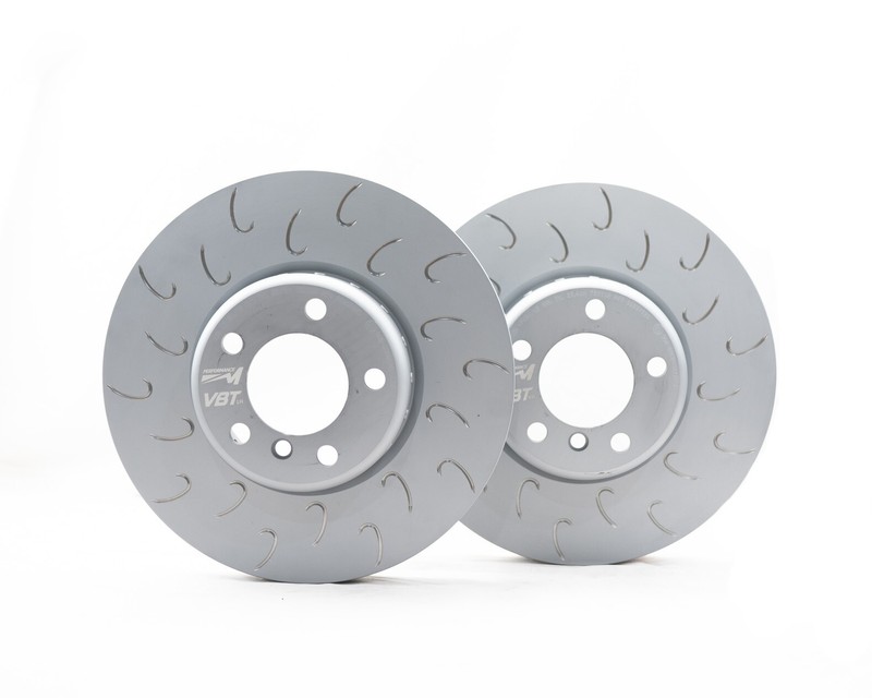Rear VBT J Hook 345mm 2 Piece Brake Discs for BMW M135i M140i M235i M240i F2x