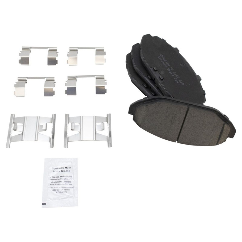 Front Ceramic Brake Pad & Performance Rotor Kit w/Fluids for Crown Victoria gallery