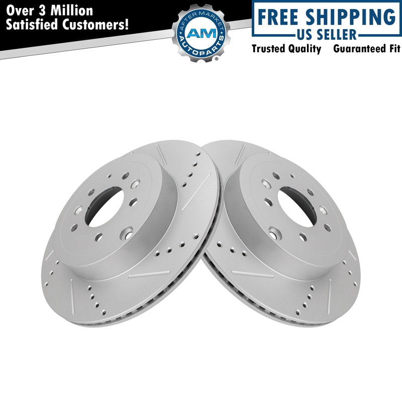 Rear Brake Rotors Set For 2007-2015 Mazda CX-9