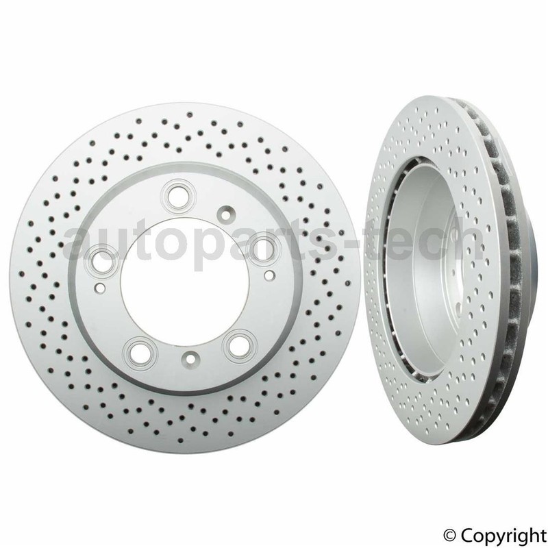 Rear Brake Rotor For Porsche 911 1999 2000 2002 2003 2004 2005 2006 2007 2008 gallery