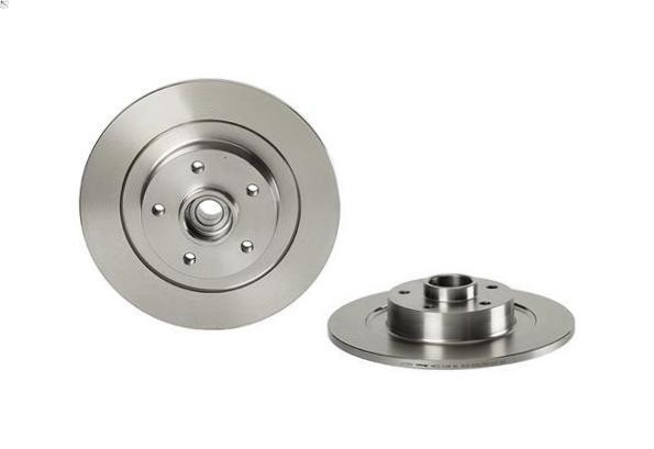1x brake disc Brembo 8.A826.47 for Renault Laguna III (BT0/1) 2 2007-2015 gallery
