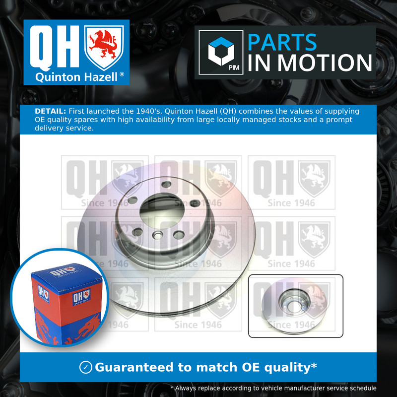 2x Brake Discs Pair Vented fits BMW 228 F22, F23 2.0 Front 14 to 16 340mm Set QH