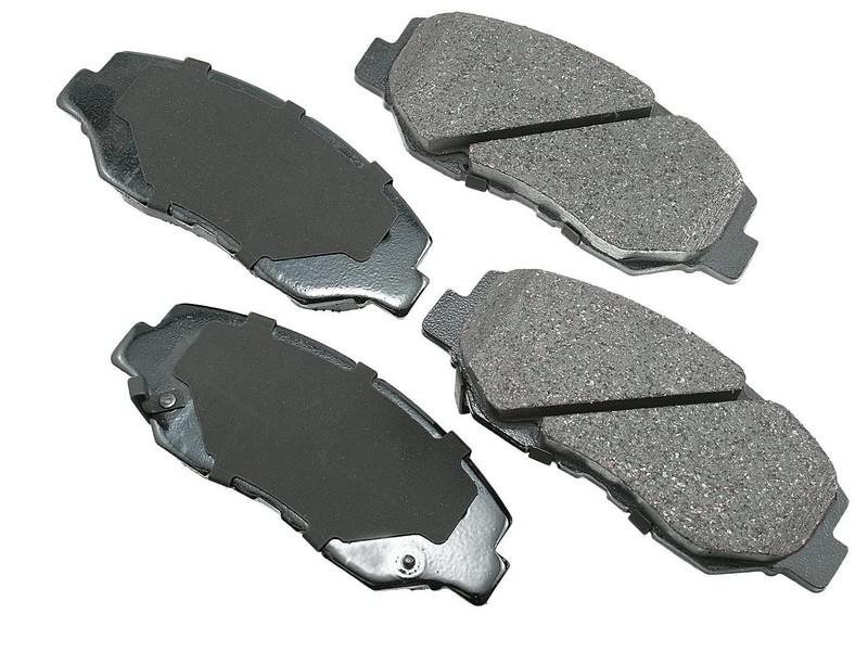 Akebono Brake Pads, ProACT, Front, compatible with Acura/Honda 2002-17, Set of 4