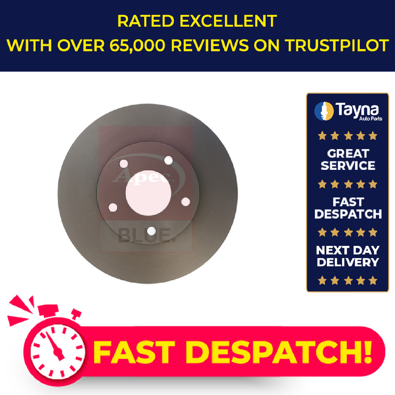 2x Brake Discs Pair Vented fits NISSAN X-TRAIL T30 2.2D Front 01 to 13 280mm Set