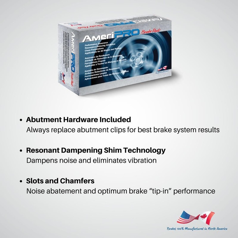 Improved Performance Rotors Front Ceramic Brake Pads for Nautilus 2019-2024 gallery
