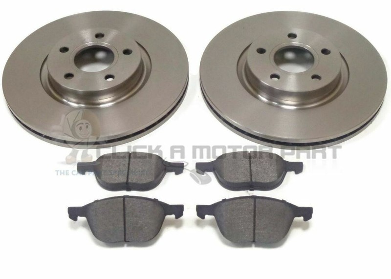 Front 2 Brake Discs And Pads (278mm) For Volvo V40 Cross Country 1.6 2.0 12-20